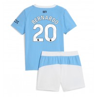 Manchester City Bernardo Silva #20 Fotballklær Hjemmedraktsett Barn 2025-26 Kortermet (+ korte bukser)